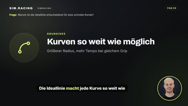 Video: Warum ist die Ideallinie entscheidend für eine schnelle Runde?