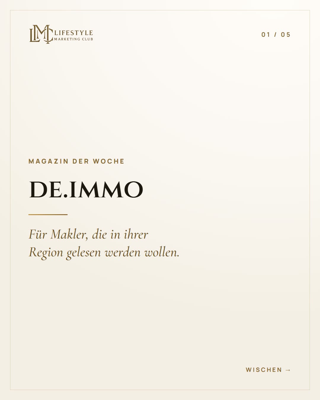 Magazin der Woche: de.immo (1/5)