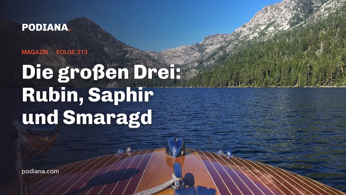 Cover: Die großen Drei: Rubin, Saphir und Smaragd