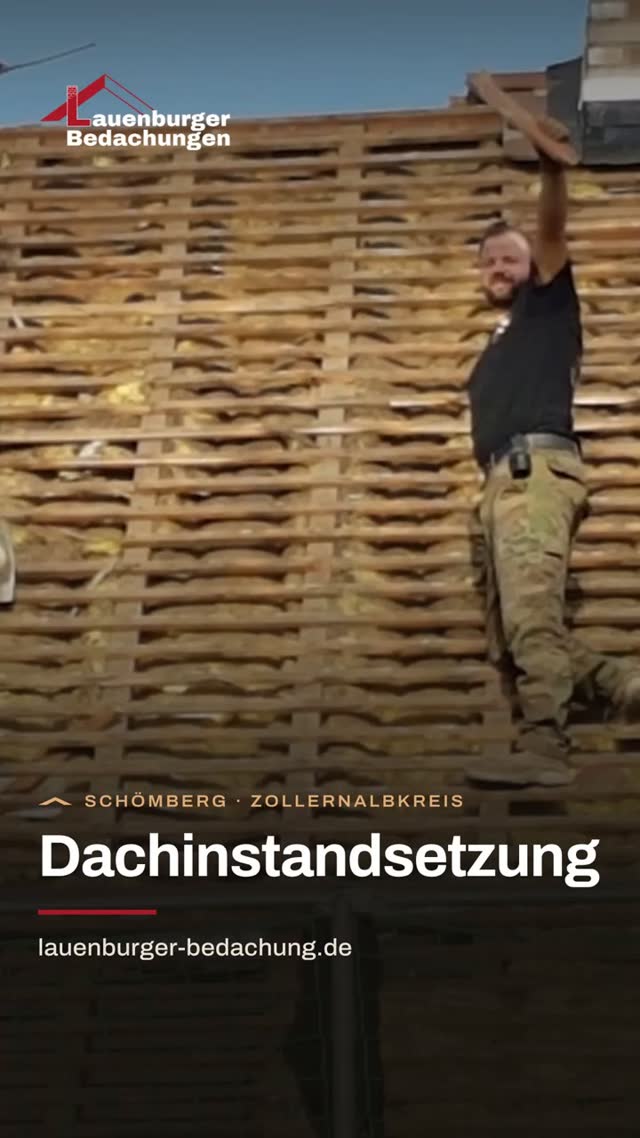vimix: Dachinstandsetzung: Lauenburger Bedachung aus Schömberg