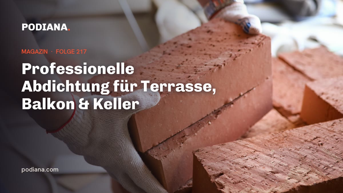 Cover: Professionelle Abdichtung für Terrasse, Balkon & Keller