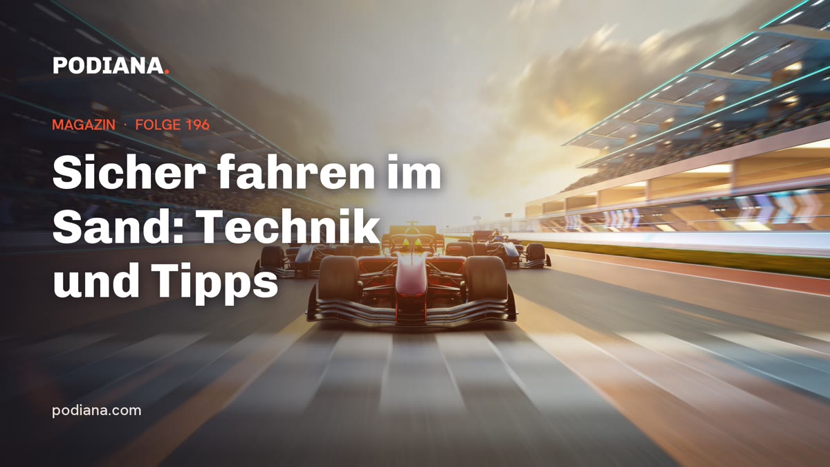 Cover: Sicher fahren im Sand: Technik und Tipps