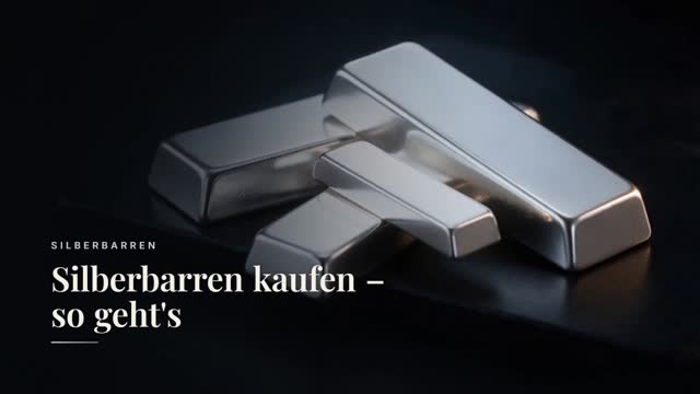 Video: Silberbarren kaufen – so geht's · AURTAUR DE 16:9