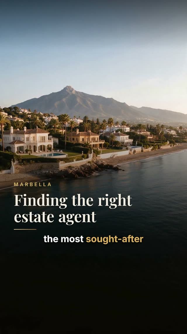 vimix: Finding an estate agent in Marbella: what really matters