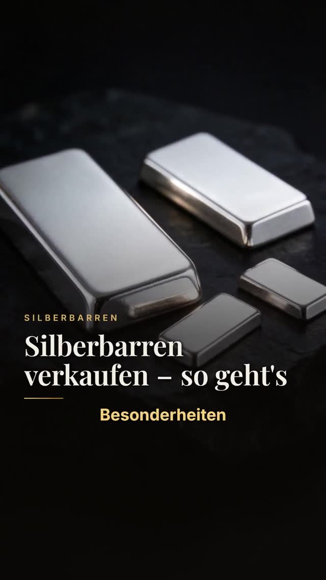 vimix: Silberbarren verkaufen – so geht's · Goldankauf Wiesbaden