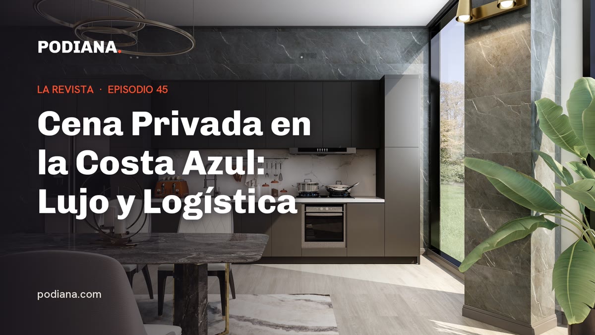 Cover: Cena Privada en la Costa Azul: Lujo y Logística