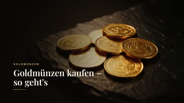 Video: Goldmünzen kaufen – so geht's · AURTAUR DE 16:9